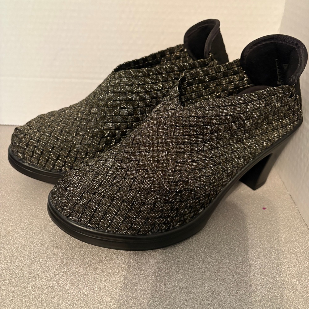 Bernie Mev Chesca gold booties